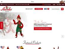 Tablet Screenshot of annalee.com